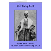 Sojourner Truth ~ Black History Month Greeting Card