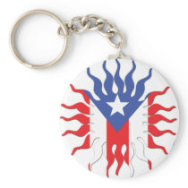 Sol Boricua Keychain