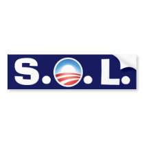 SOL Obama - Tea Party's gonna win bumper stickers by LibertyJane SOL Obama - Tea Party's gonna win bumper stickers