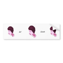 Sol Sistah Bumper Sticker bumper stickers