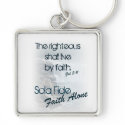 Sola Fide/ Faith Alone keychain