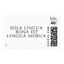 Sola Lingua Bona Postage Stamps