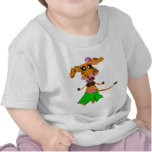 Sola, the hula-hula moo-cow. t-shirts