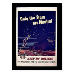 Solamente las estrellas son neutrales tarjetas postales