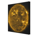 Solar activity on the Sun 4 Canvas Prints
