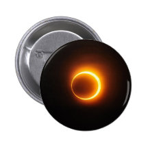 Solar Annular Eclipse of Jan 2010 in Jinan China Pinback Button