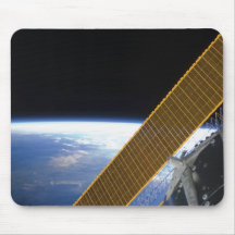 Solar array panels mousepad