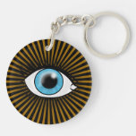 Solar Blue Eye Acrylic Key Chains