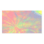 Solar Burst, Fractal Art. Colorful. Business Card Template