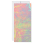 Solar Burst, Fractal Art. Colorful. Rack Card