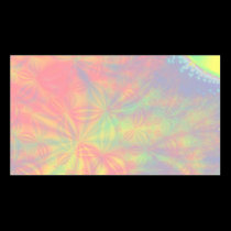 Solar Burst Fractal. Pastel Colors. Customizable