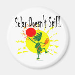 Solar Doesnt Spill T Shirt & More Fridge Magnets