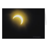 Solar eclipse card