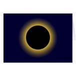Solar eclipse Eclipse Greeting Card