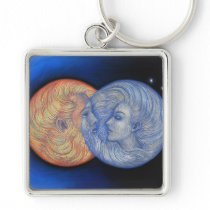Solar Eclipse Key Chain