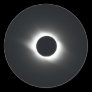Solar Eclipse Round Stickers