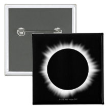 Solar Eclipse with Corona Pin