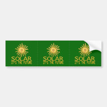 Solar Energy Bumper Sticker