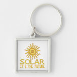Solar Energy Future Keychain