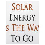 Solar Energy Is The Way To Go Personalized Letterhead
