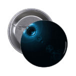 Solar flare Aqua Pins