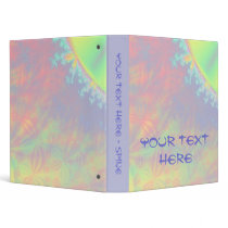 Solar Flare Fractal. Colorful Abstract. Binder