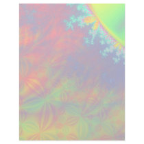 Solar Flare Fractal. Colorful Abstract. Custom Letterhead