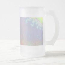 Solar Flare Fractal. Colorful Abstract. Mug