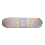 Solar Flare Fractal. Colorful Abstract. Skate Boards