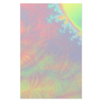 Solar Flare Fractal. Colorful Abstract. Stationery Paper