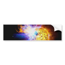 Solar Flare from the Star EV Lacertae EV Lac Bumper Sticker