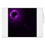 Solar Flare Purple Card