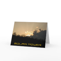 Solar Greeting Card