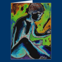 Solar light cards