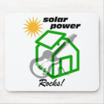 Solar p0wer rocks! mouse mats