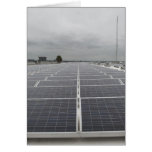 Solar Panel Field Greeting Cards