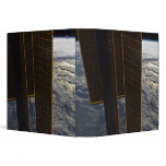 Solar panels of the International Space Station binders