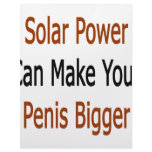 Solar Power Can Make Your Penis Bigger Letterhead