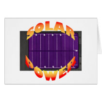 solar power card