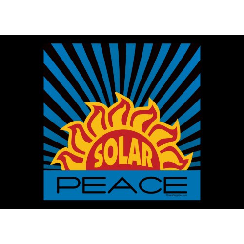 Solar Power for Peace card