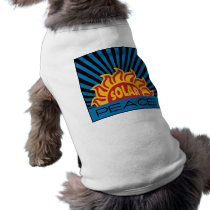 Solar Power for Peace pet clothing by GreenNeighborSolar Solar Power for Peace pet clothing