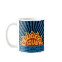 Solar Power for Peace mugs by GreenNeighborSolar Solar Power for Peace mugs