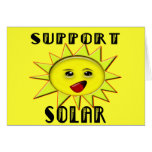 Solar Power Gifts and Promotional Products T-shirt cards
