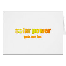 Solar Power Hot! Cards