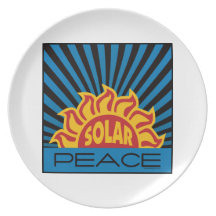 Solar Power Party Plates
