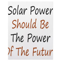 Solar Power Should Be The Power Of The Future Letterhead Template