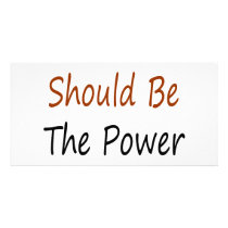 Solar Power Should Be The Power Of The Future photo cards