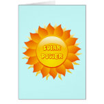 SOLAR POWER SUN cards