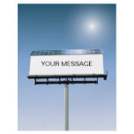 Solar Powered Billboard Flyer