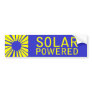 solar powered bumper stickers